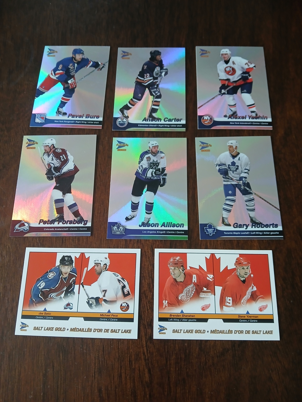 2003 Prism Platinum NHL Trading Card Pack -Mcdonalds Cards